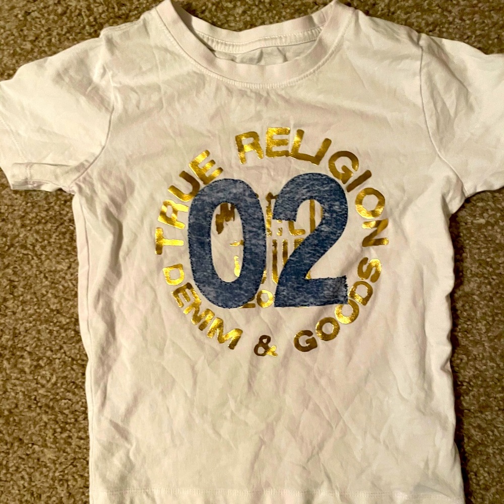 True religion boys tee